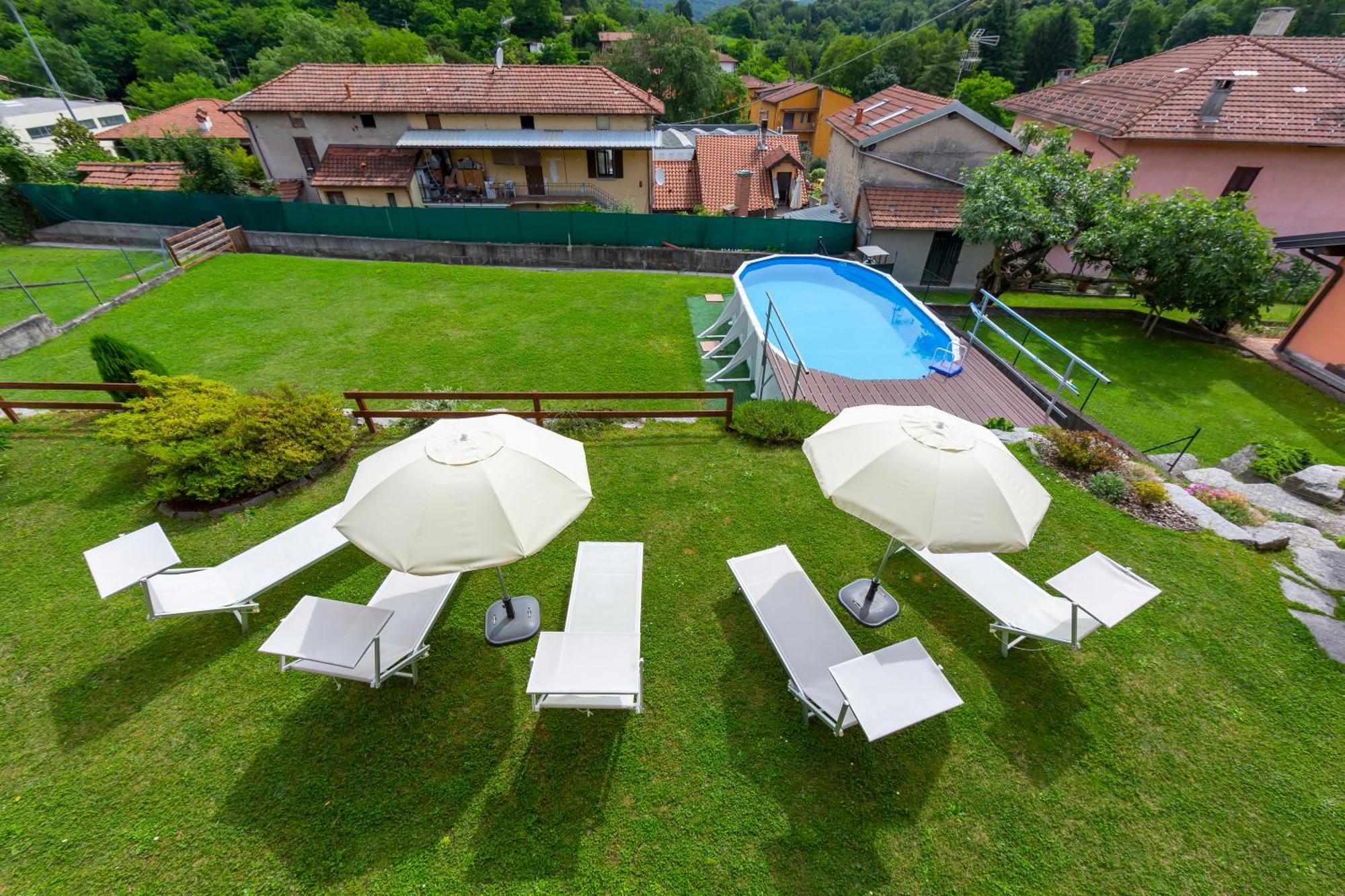 Villa Laura Private Pool And Garden - Happy Rentals Besozzo Εξωτερικό φωτογραφία